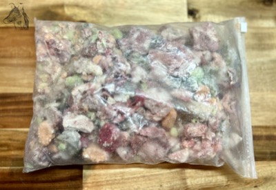 Barf im Zip-Beutel
